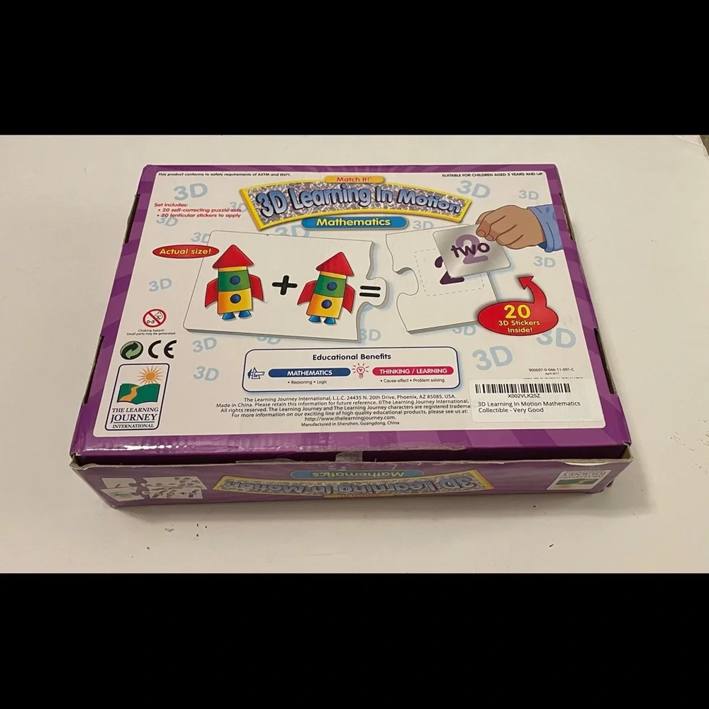 Match it 3D Learning in Motion‎ Mathematics